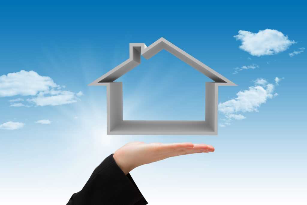 hand-with-structure-house