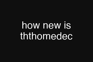 how new is ththomedec