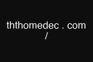 ththomedec . com /